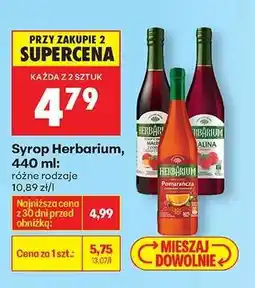 Biedronka Syrop Herbarium 440 ml oferta