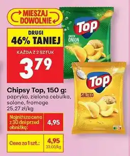 Biedronka Chipsy Top, 150 g oferta