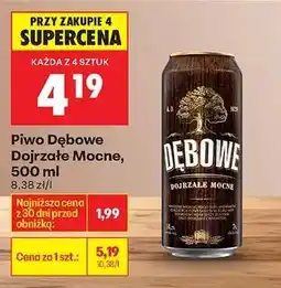 Biedronka Piwo Dębowe Dojrzałe Mocne, 500 ml oferta