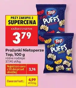 Biedronka Prażynki Nietoperze Top, 100 g oferta