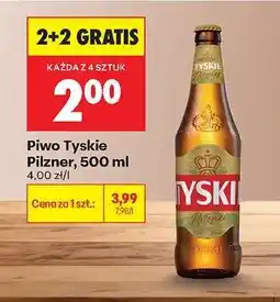 Biedronka Piwo Tyskie Pilzner 500 ml oferta
