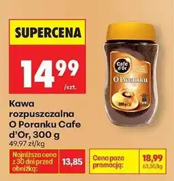 Biedronka Kawa rozpuszczalna O Poranku Cafe d'Or , 300 g oferta