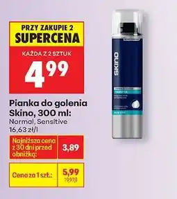 Biedronka Pianka do golenia Skino, 300 ml oferta