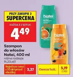 Biedronka Szampon do włosów Natei, 400 ml oferta