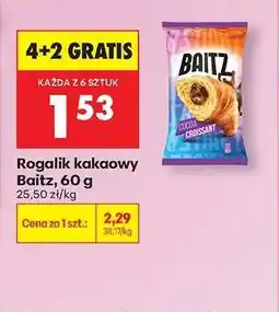 Biedronka Rogalik kakaowy Baitz 60 g oferta