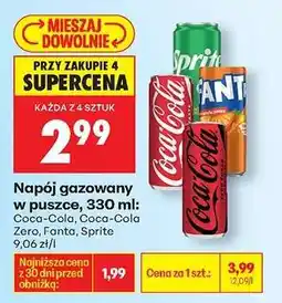 Biedronka Napój gazowany w puszce, 330 ml oferta