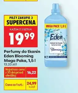 Biedronka Perfumy do tkanin Eden Blooming Mega Paka, 1,5 l oferta