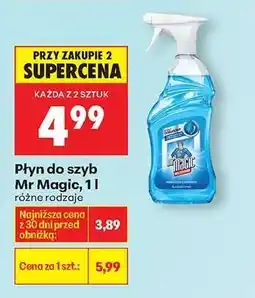 Biedronka Płyn do szyb Mr Magic, 1 l oferta