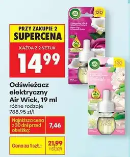 Biedronka Odświeżacz elektryczny Air Wick, 19 ml oferta