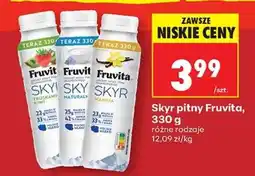 Biedronka Skyr pitny Fruvita, 330 g oferta