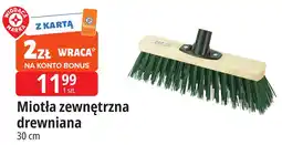 E.Leclerc Miotła zewnętrzna drewniana 30 cm oferta