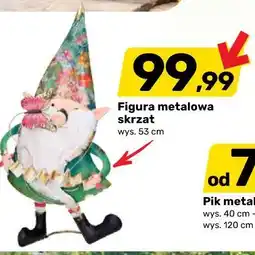 Bricomarche Figura metalowa skrzat oferta