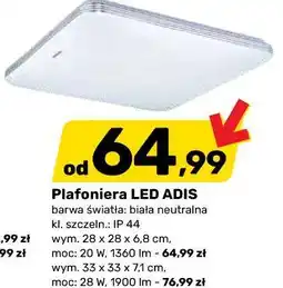 Bricomarche Plafoniera LED ADIS oferta