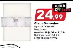 Bricomarche Obrus Deccorino oferta