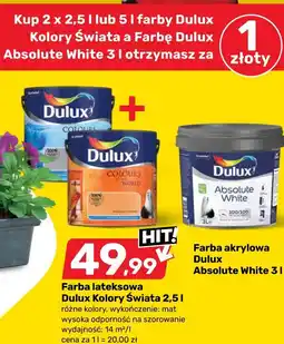 Bricomarche Farba lateksowa Dulux Kolory Świata oferta