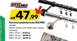 Bricomarche Karnisz pojedynczy GO/ON! oferta