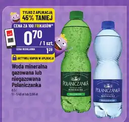 Polomarket Woda mineralna gazowana lub niegazowana oferta