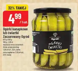 Polomarket Ogórki kanapkowe lub ćwiartki oferta