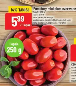 Polomarket Pomidory mini plum czerwone oferta