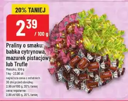 Polomarket Praliny o smaku: babka cytrynowa, mazurek pistacjowy lub Trufle oferta