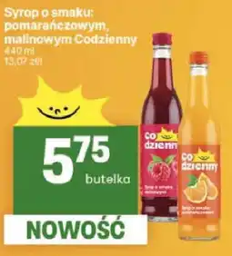 Delikatesy Centrum Syrop o smaku pomarańczowym, malinowym oferta