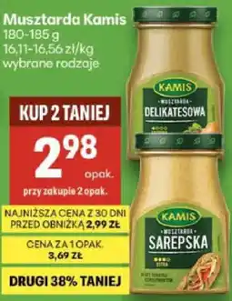 Delikatesy Centrum Musztarda wybrane rodzaje oferta