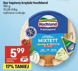 Delikatesy Centrum Ser topiony krążek Hochland Mixtett oferta