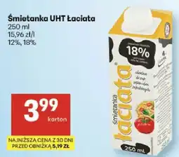 Delikatesy Centrum Śmietanka UHT Łaciata 12%, 18% oferta
