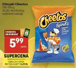 Delikatesy Centrum Chrupki Cheetos Spirals oferta