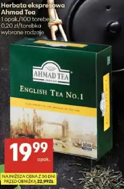 Delikatesy Centrum Herbatka ekspresowa English Tea No.1 oferta