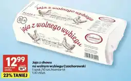 Delikatesy Centrum Jaja z chowu na wolnym wybiegu oferta