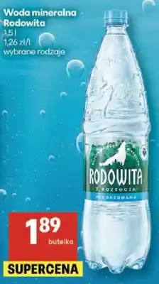 Delikatesy Centrum Woda mineralna oferta