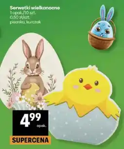 Delikatesy Centrum Serwetki wielkanocne pisanka, kurczak oferta