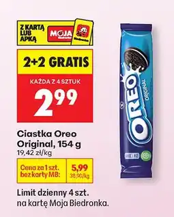 Biedronka Ciastka Original oferta