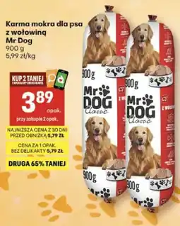 Delikatesy Centrum Karma mokra dla psa z wołowiną oferta