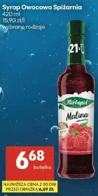 Delikatesy Centrum Syrop owocowa Spiżarnia malina oferta