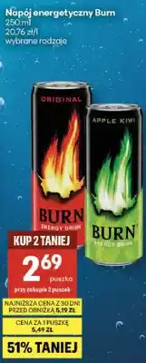 Delikatesy Centrum Napój energetyczny Burn oferta