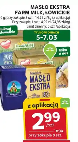Stokrotka Farm Milk/Lowickie Masło Ekstra oferta