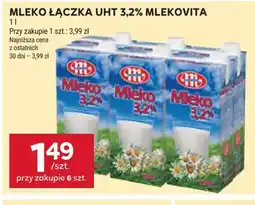 Stokrotka Mleko Lączka UHT 3,2% Mlekovita oferta