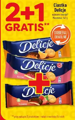 Polomarket Ciastka Delicje Mondelez oferta