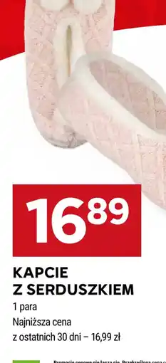 Stokrotka Kapcie z serduszkiem oferta