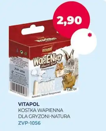 Vitapol kostka wapienna dla gryzoni-natura