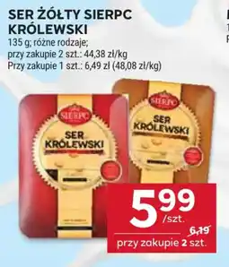 Stokrotka Ser żółty Sierpc Królewski oferta
