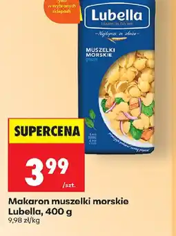 Biedronka Makaron muszelki morskie Lubella oferta