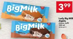 Lewiatan Lody Big Milk Algida choco, toffi oferta