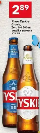 Lewiatan Piwo Tyskie Gronie, Zero 0.0 500 ml butelka zwrotna oferta