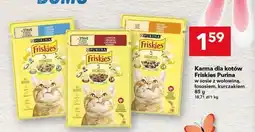 Lewiatan Karma dla kotów Friskies Purina w sosie z wołowiną, łososiem, kurczakiem oferta