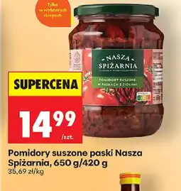 Biedronka Pomidory suszone paski Nasza Spiżarnia oferta