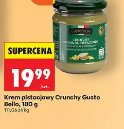 Biedronka Krem pistacjowy Crunchy Gusto Bello oferta