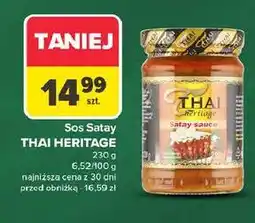 Carrefour Sos satay orzeszkowy Thai Heritage oferta